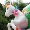 springkussen midi unicorn 25087 Party-Rent Almere